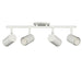 Dainolite Canada - Four Light Track Light - Taylor - Matte White- Union Lighting Luminaires Decor