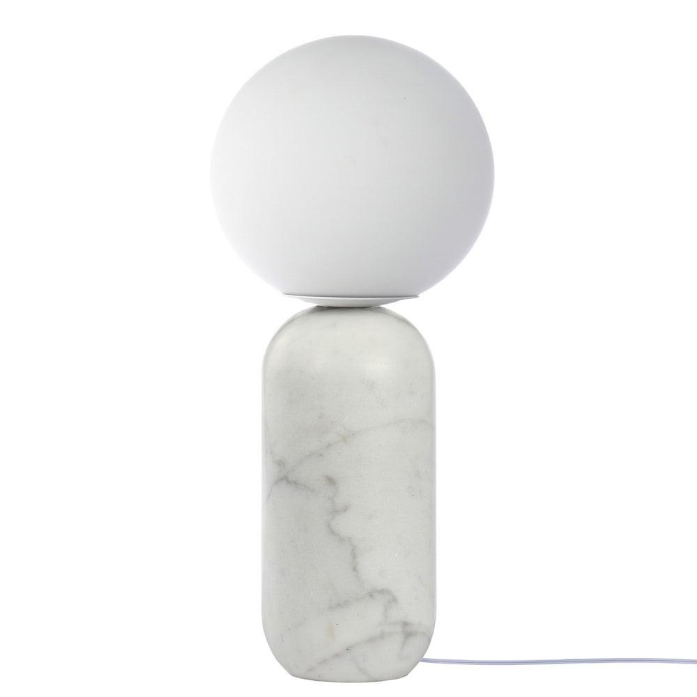 Dainolite Canada - One Light Table Lamp - Tierra - White- Union Lighting Luminaires Decor