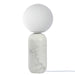 Dainolite Canada - One Light Table Lamp - Tierra - White- Union Lighting Luminaires Decor