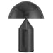 Dainolite Canada - Two Light Table Lamp - Travis - Matte Black- Union Lighting Luminaires Decor