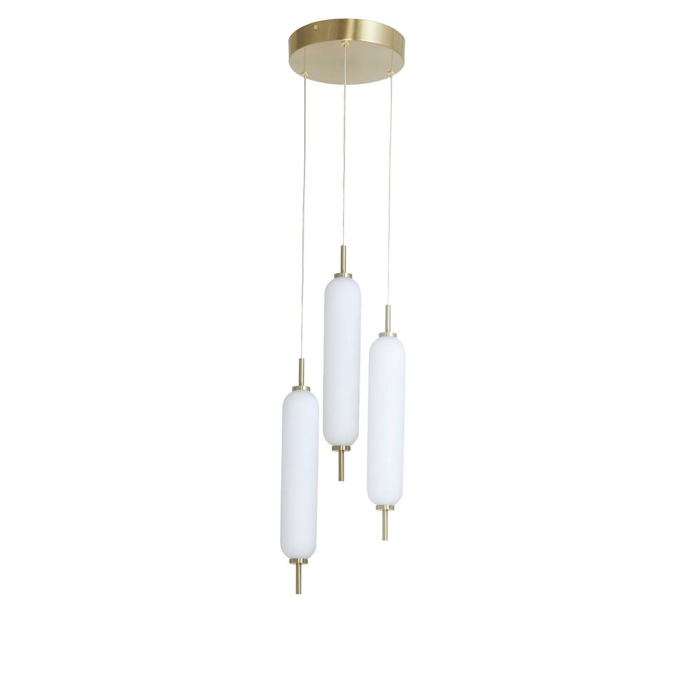 Dainolite Canada - LED Pendant - Typha - Aged Brass- Union Lighting Luminaires Decor