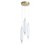 Dainolite Canada - LED Pendant - Typha - Aged Brass- Union Lighting Luminaires Decor
