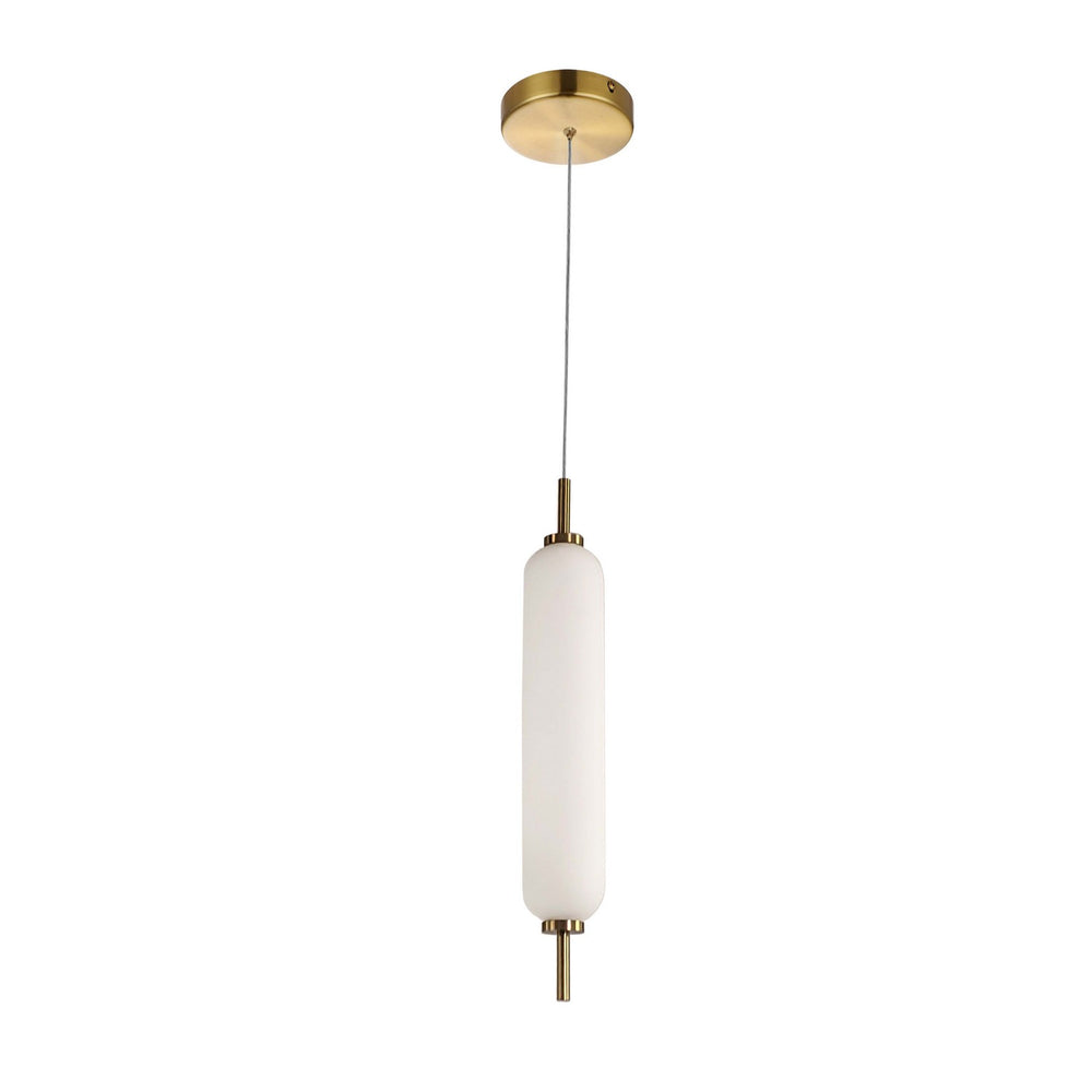 Dainolite Canada - LED Pendant - Typha - Aged Brass- Union Lighting Luminaires Decor