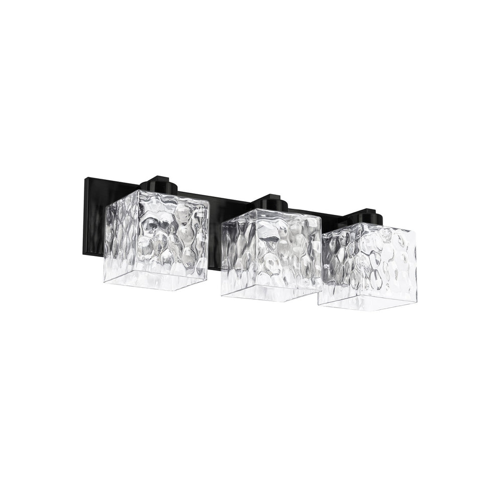 Dainolite Canada - Three Light Vanity - Veda - Matte Black- Union Lighting Luminaires Decor
