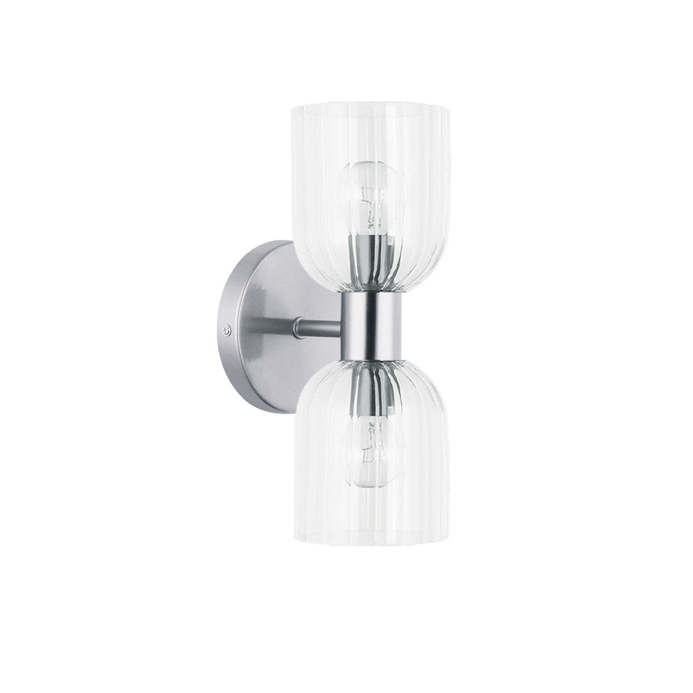 Dainolite Canada - Two Light Wall Sconce - Vienna - Polished Chrome- Union Lighting Luminaires Decor