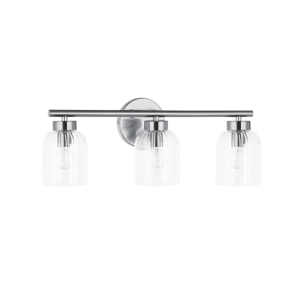 Dainolite Canada - Three Light Vanity - Vienna - Polished Chrome- Union Lighting Luminaires Decor