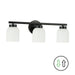 Dainolite Canada - Three Light Vanity - Vonda - Matte Black- Union Lighting Luminaires Decor