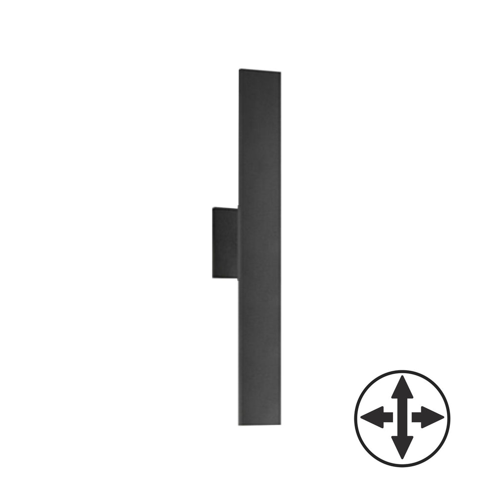 Dainolite Canada - One Light Wall Sconce - Wheatherly - Matte Black- Union Lighting Luminaires Decor