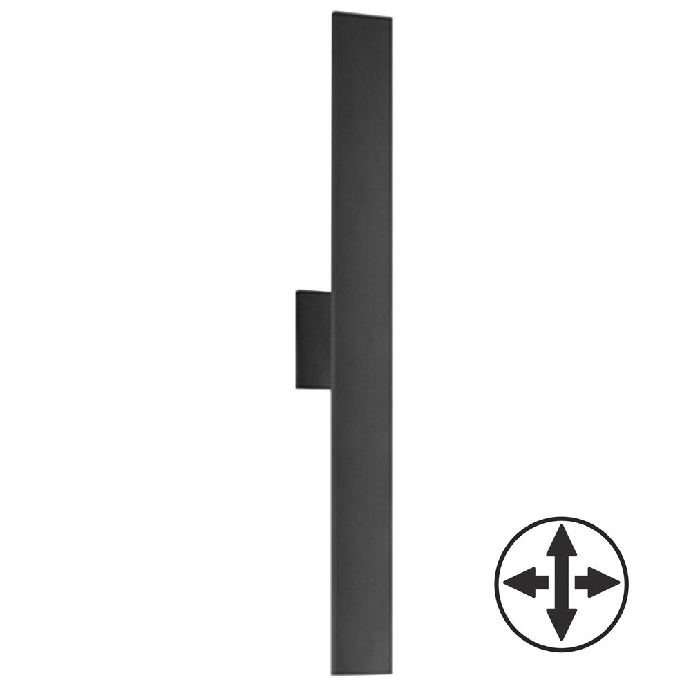 Dainolite Canada - One Light Wall Sconce - Wheatherly - Matte Black- Union Lighting Luminaires Decor