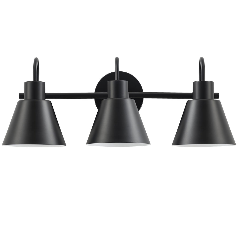 Dainolite Canada - Three Light Vanity - Westley - Matte Black- Union Lighting Luminaires Decor
