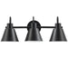 Dainolite Canada - Three Light Vanity - Westley - Matte Black- Union Lighting Luminaires Decor