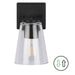 Dainolite Canada - One Light Wall Sconce - Wenda - Clear- Union Lighting Luminaires Decor