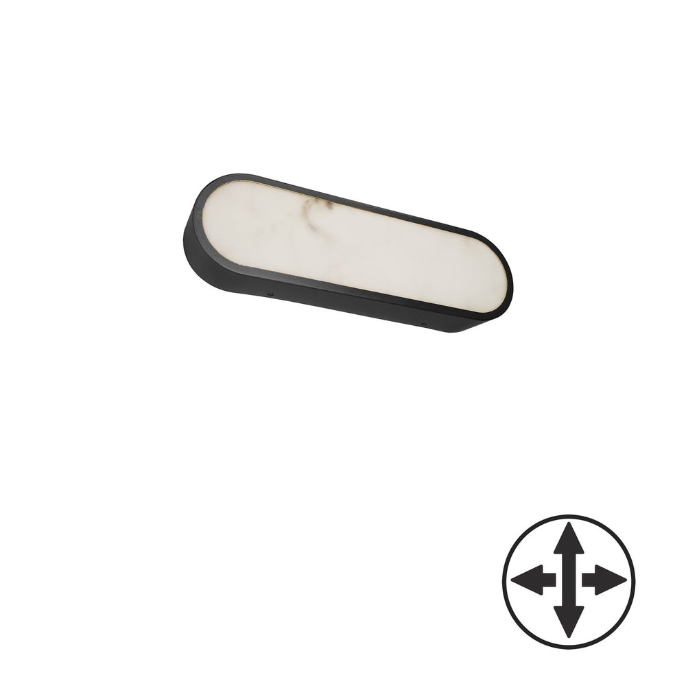 Dainolite Canada - One Light Wall Sconce - Walsh - Alabaster- Union Lighting Luminaires Decor