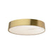 Dainolite Canada - LED Flush Mount - Walsh - Alabaster- Union Lighting Luminaires Decor
