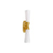 Dainolite Canada - Two Light Wall Sconce - Whitney - Gold- Union Lighting Luminaires Decor