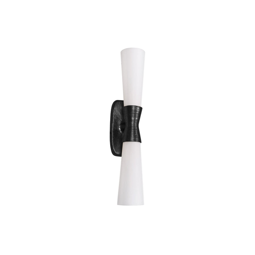Dainolite Canada - Two Light Wall Sconce - Whitney - Matte Black- Union Lighting Luminaires Decor