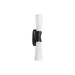 Dainolite Canada - Two Light Wall Sconce - Whitney - Matte Black- Union Lighting Luminaires Decor