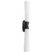 Dainolite Canada - Two Light Wall Sconce - Whitney - Matte Black- Union Lighting Luminaires Decor