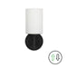 Dainolite Canada - One Light Wall Sconce - Wynona - Opal White- Union Lighting Luminaires Decor