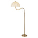 Alora Canada - One Light Floor Lamp - Crosby - Brushed Gold- Union Lighting Luminaires Decor