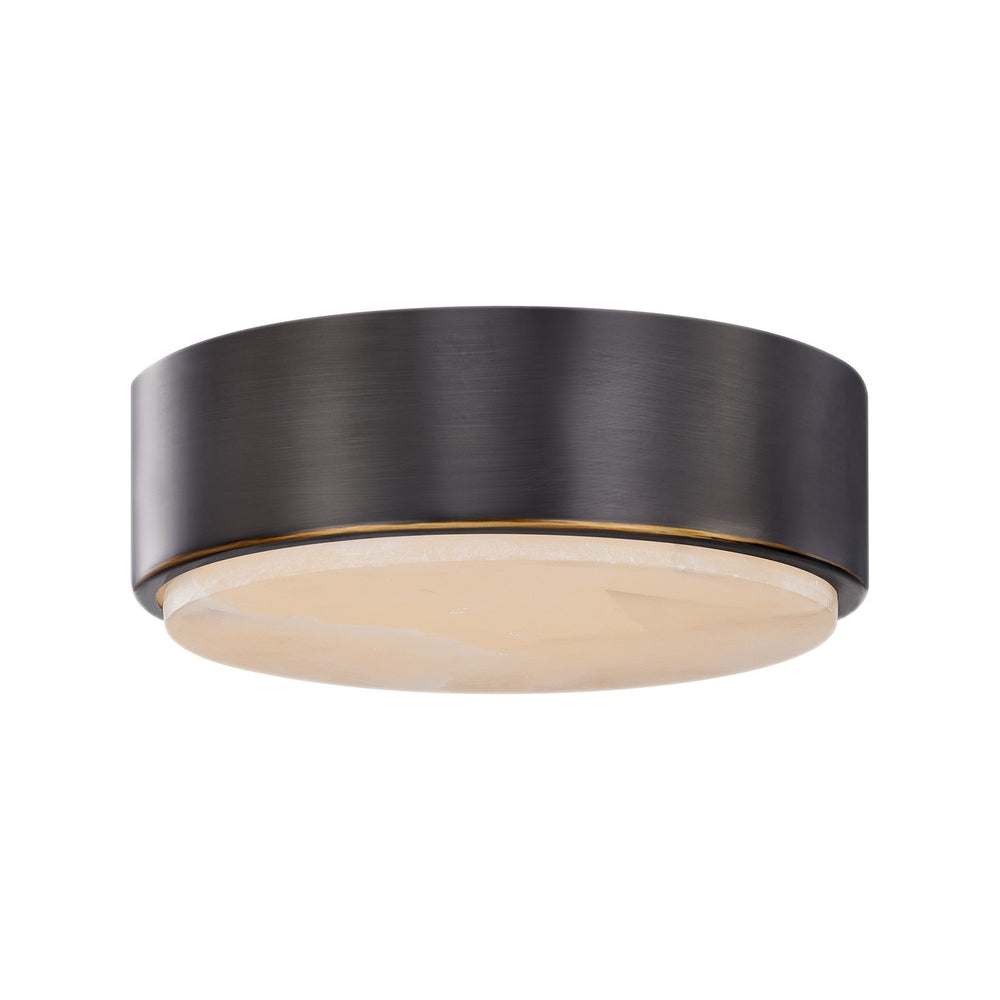 Alora Canada - LED Flush Mount - Blanco - Urban Bronze/Alabaster- Union Lighting Luminaires Decor