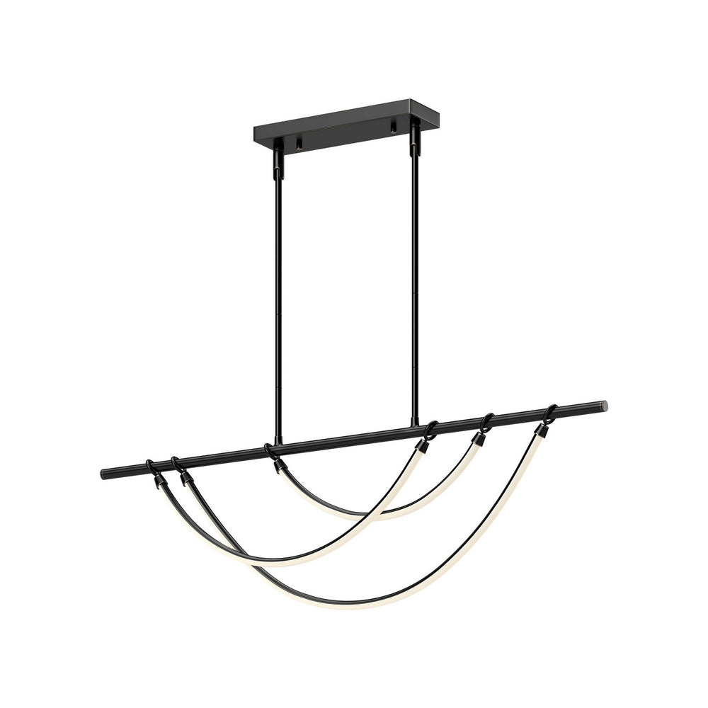 Alora Canada - LED Linear Pendant - Aryas - Urban Bronze- Union Lighting Luminaires Decor