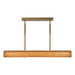 Alora Canada - LED Linear Pendant - Maris - Brushed Gold- Union Lighting Luminaires Decor