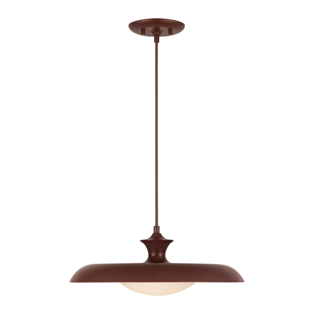 Alora Canada - One Light Pendant - Minori - Burgundy- Union Lighting Luminaires Decor