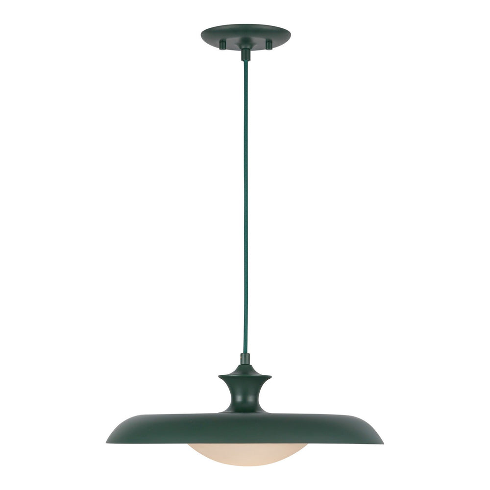 Alora Canada - One Light Pendant - Minori - Pine Green- Union Lighting Luminaires Decor