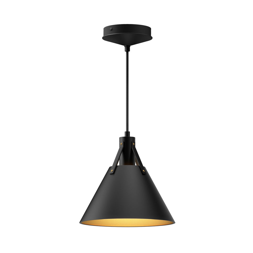 Alora Canada - One Light Pendant - Archer - Matte Black- Union Lighting Luminaires Decor