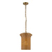 Alora Canada - One Light Pendant - Kai - Brushed Gold- Union Lighting Luminaires Decor