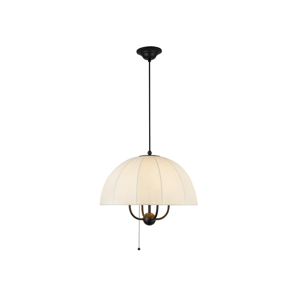 Alora Canada - Four Light Pendant - Crosby - Matte Black- Union Lighting Luminaires Decor