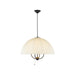 Alora Canada - Four Light Pendant - Crosby - Matte Black- Union Lighting Luminaires Decor