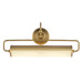 Alora Canada - LED Wall/Picture Light - Ellen - Brushed Gold- Union Lighting Luminaires Decor