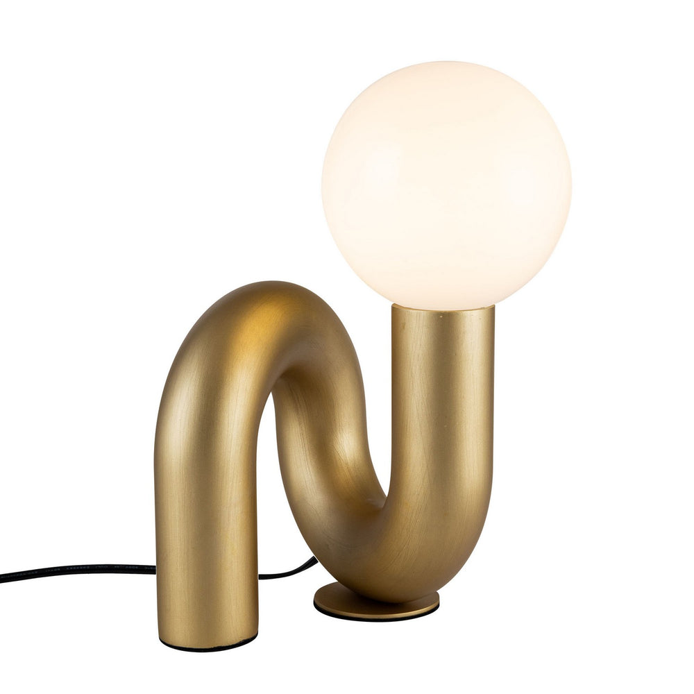 Alora Canada - One Light Table Lamp - Sadie - Brushed Gold- Union Lighting Luminaires Decor