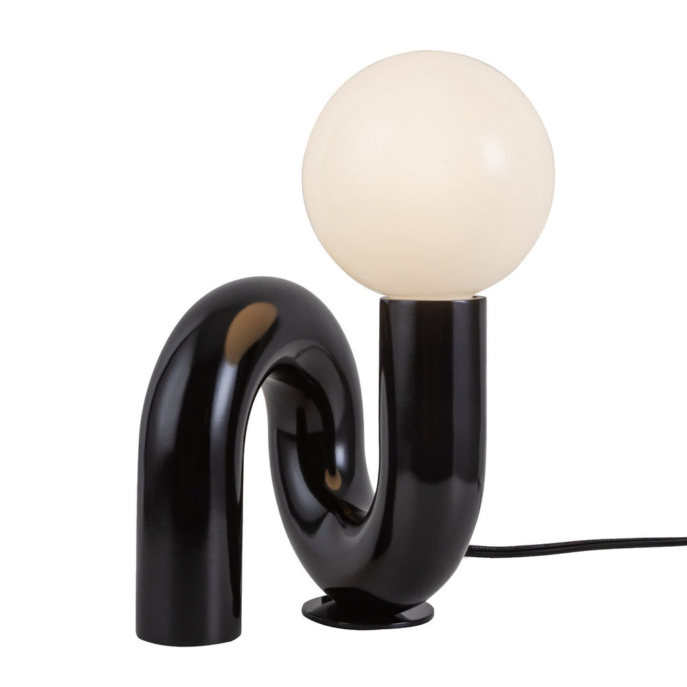 Alora Canada - One Light Table Lamp - Sadie - Gloss Black- Union Lighting Luminaires Decor