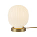 Alora Canada - One Light Table Lamp - Cherise - Brushed Gold/Glossy Ribbed Opal Glass- Union Lighting Luminaires Decor