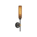 Alora Canada - One Light Vanity - Colby - Matte Black/Tan Jute- Union Lighting Luminaires Decor
