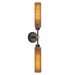 Alora Canada - Two Light Vanity - Colby - Matte Black/Tan Jute- Union Lighting Luminaires Decor