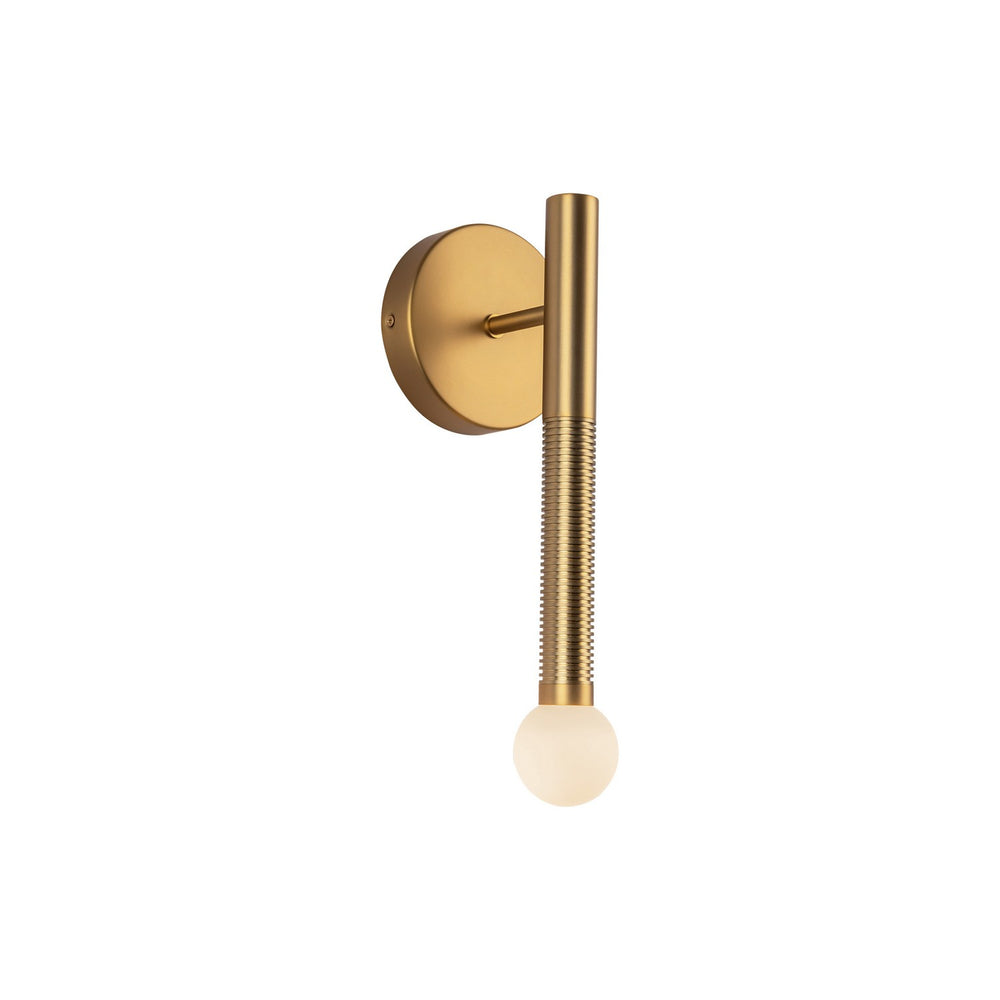 Alora Canada - LED Wall/Vanity - Arden - Brushed Gold/Opal Glass- Union Lighting Luminaires Decor