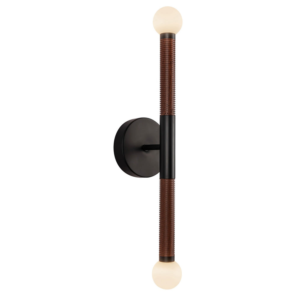 Alora Canada - LED Wall/Vanity - Arden - Matte Black/Opal Glass- Union Lighting Luminaires Decor