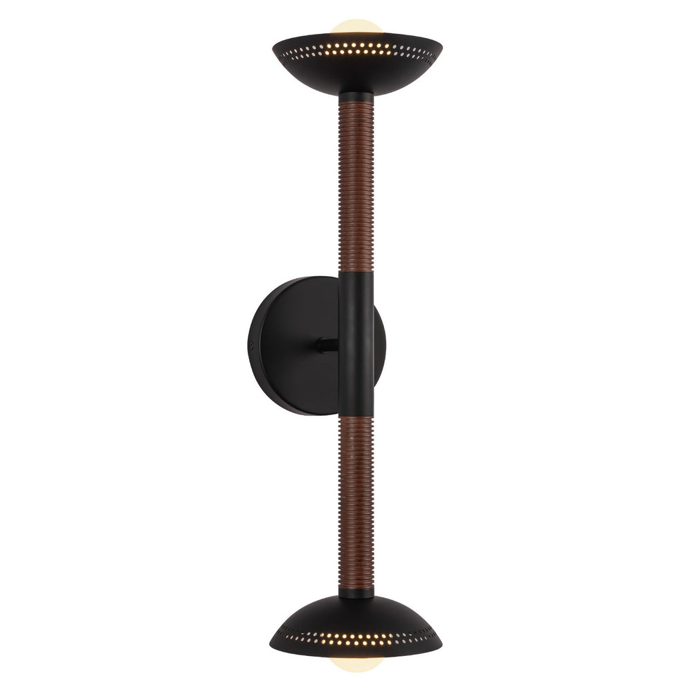Alora Canada - LED Wall/Vanity - Arden - Matte Black/Opal Glass- Union Lighting Luminaires Decor