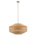 Kichler Canada - Four Light Pendant - Lulo - Champagne Bronze- Union Lighting Luminaires Decor