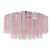 Crystorama - Seven Light Flush Mount - Addis - Polished Chrome- Union Lighting Luminaires Decor