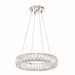 Crystorama - LED Chandelier - Kinsley - Polished Chrome- Union Lighting Luminaires Decor