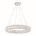 Crystorama - LED Pendant - Kinsley - Polished Chrome- Union Lighting Luminaires Decor