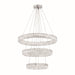 Crystorama - LED Chandelier - Kinsley - Polished Chrome- Union Lighting Luminaires Decor