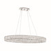 Crystorama - LED Chandelier - Kinsley - Polished Chrome- Union Lighting Luminaires Decor