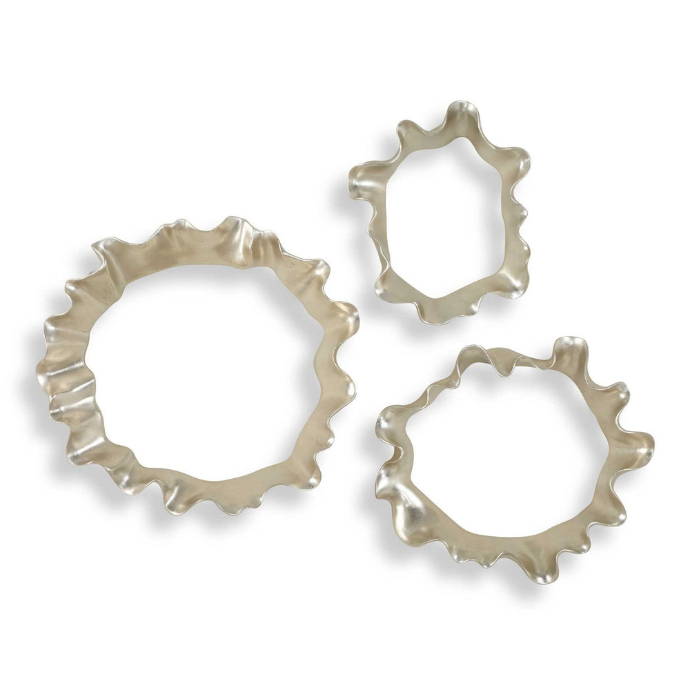 Uttermost - Wall Art - Ripple Effect - Silver Leaf- Union Lighting Luminaires Decor