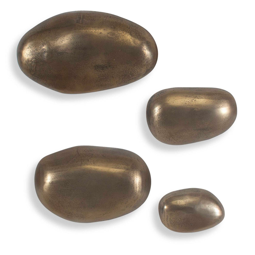 Uttermost - Wall Art - Set In Stone - Antique Brass- Union Lighting Luminaires Decor